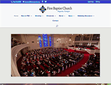 Tablet Screenshot of fbcaugusta.org